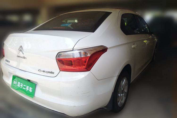 Used Citroen Elysee 2016 1.6L Automatic Fashion Model Rear Right 45 Deg