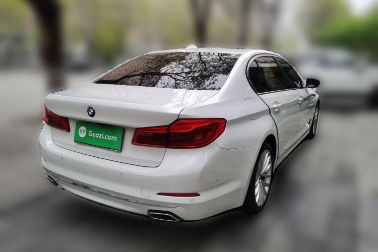 Used BMW 5 Series 2020 530Li Luxury Edition Premium Package Rear Right 45 Deg