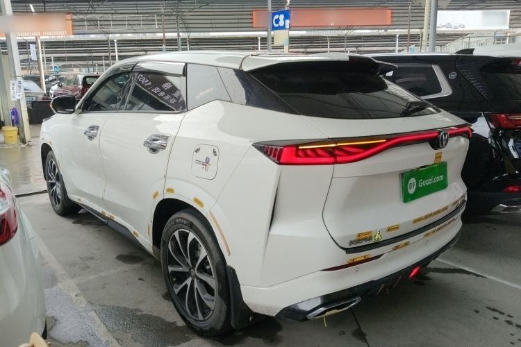 Used CHANGAN UNI-Z New Energy 2024 Blue Whale Smart Electric iDD 125km Beyond Edition Rear Left 45 Deg