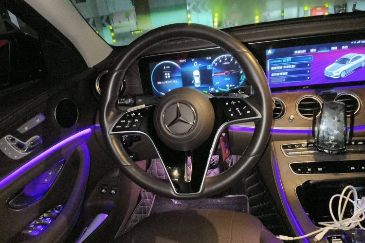 Used Mercedes-Benz E-Class New Energy 2022 Restyled E 350 e L Plug-in Hybrid Sedan Steering Wheel