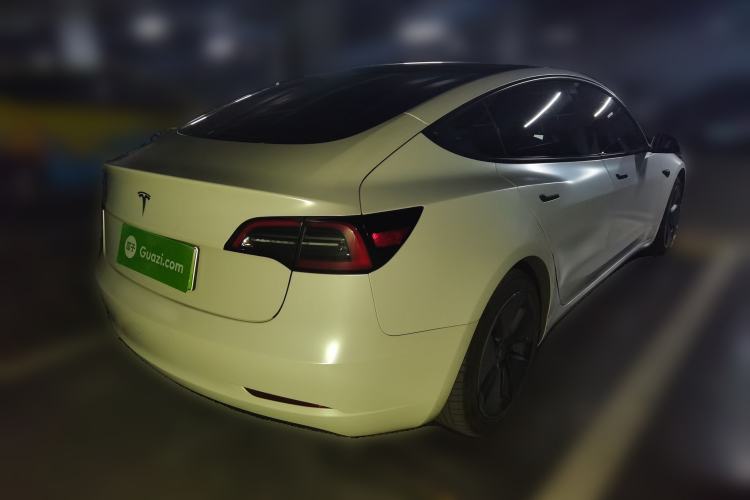 Used Tesla Model 3 2022 Rear-Wheel-Drive Version Rear Right 45 Deg