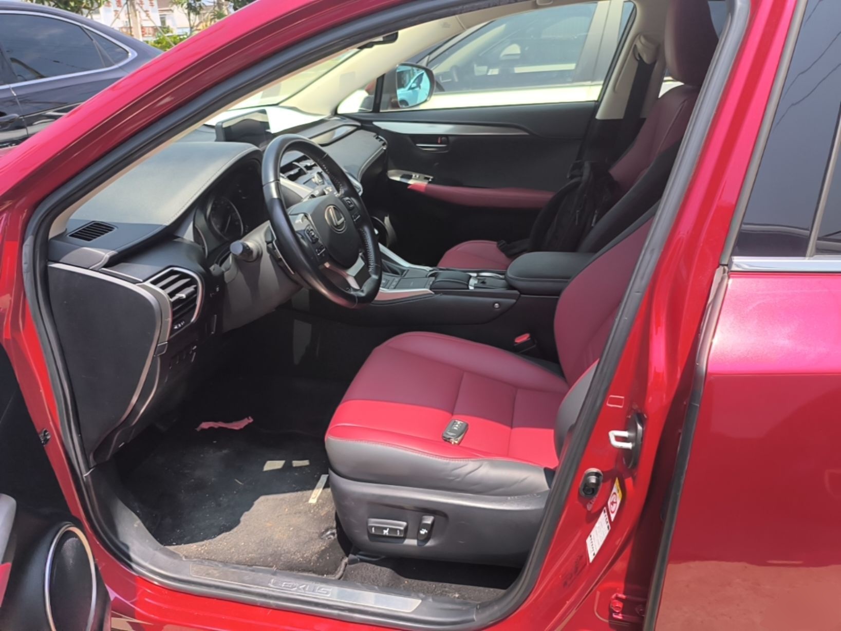 Avant de la voiture