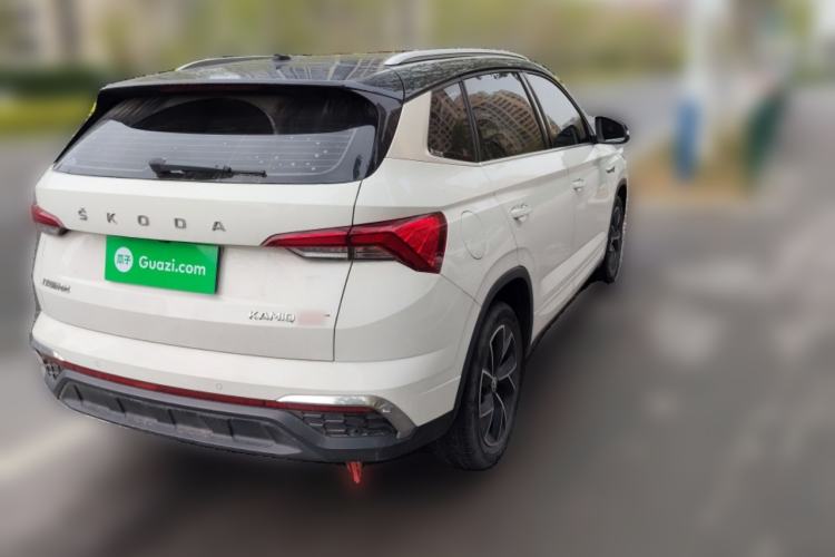 Used Skoda Kamiq 2022 GT 1.5L Automatic Deluxe Edition Rear Right 45 Deg
