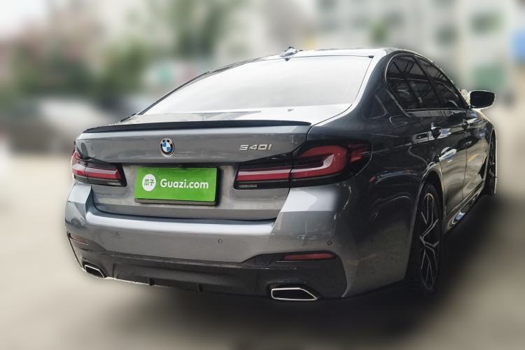 Used BMW 5 Series 2022 Restyled 530i Sport Line with M Sport Package Rear Right 45 Deg