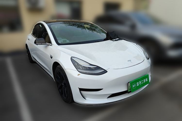 Used Tesla Model 3 2020 Standard Range Rear-Wheel Drive Upgraded Version Front Right 45 Deg