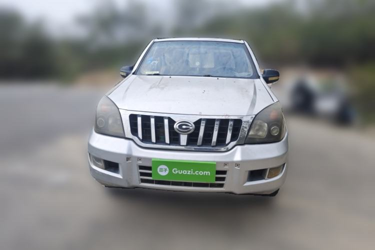 Used GAC Gonow Caiyun 100 2009 2.2T Laidong Diesel Economical Short Cargo Box Front