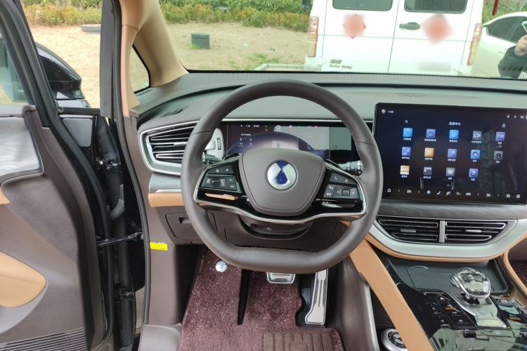 Used Denza D9 2025 DM-i Smart Drive 1020 Four-Wheel Drive Deluxe Model
