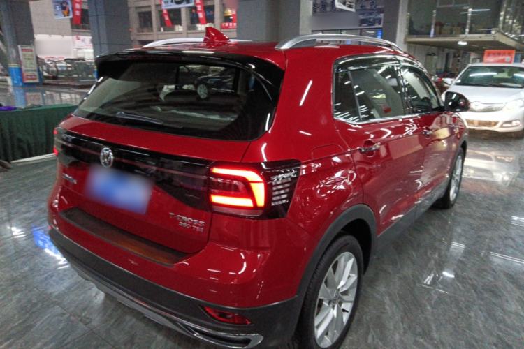 Used Volkswagen T-Cross 2020 280TSI DSG Comfort Edition Rear Right 45 Deg