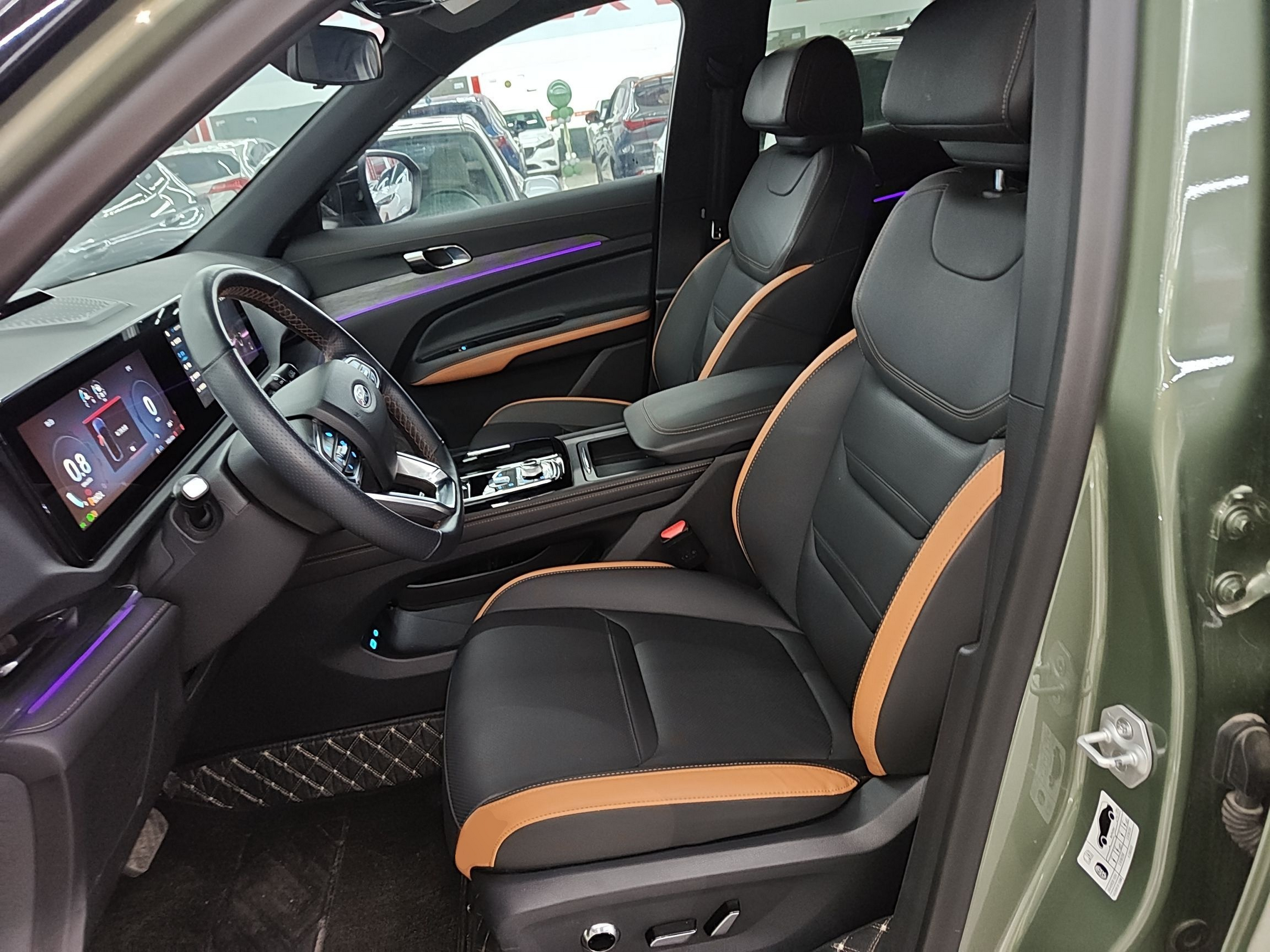 Avant de la voiture