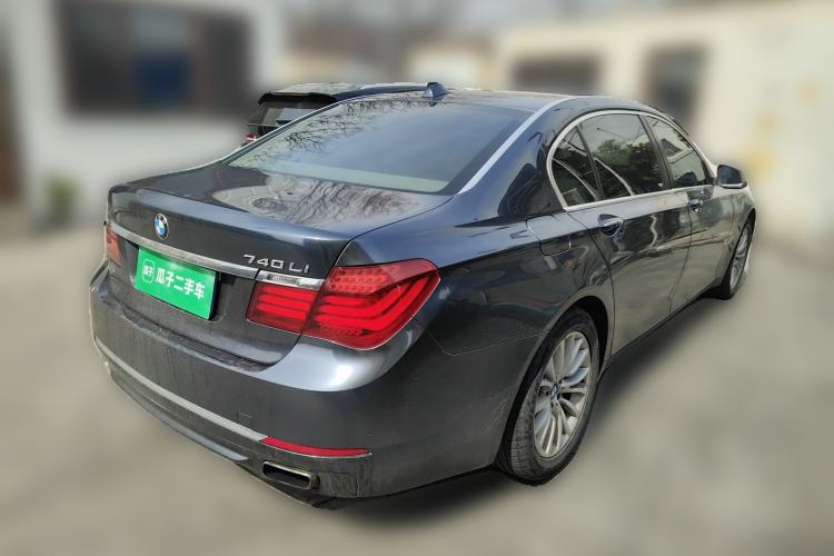 Used BMW 7 Series 2013 740Li Leading Model Rear Right 45 Deg