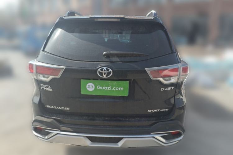 Used Toyota Highlander 2015 2.0T Four-Wheel Drive Luxury Edition 7-Seater Rear