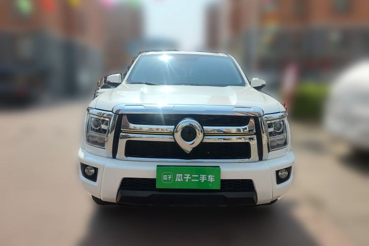 Used Great Wall King Kong Poer 2023 2.0T Automatic Diesel Two-Wheel-Drive Elite Version Flatbed GW4D20M Front