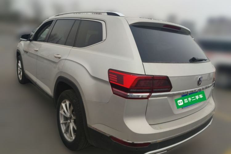 Used Volkswagen Teramont 2017 530 V6 Four-Wheel Drive Luxury Edition Rear Left 45 Deg