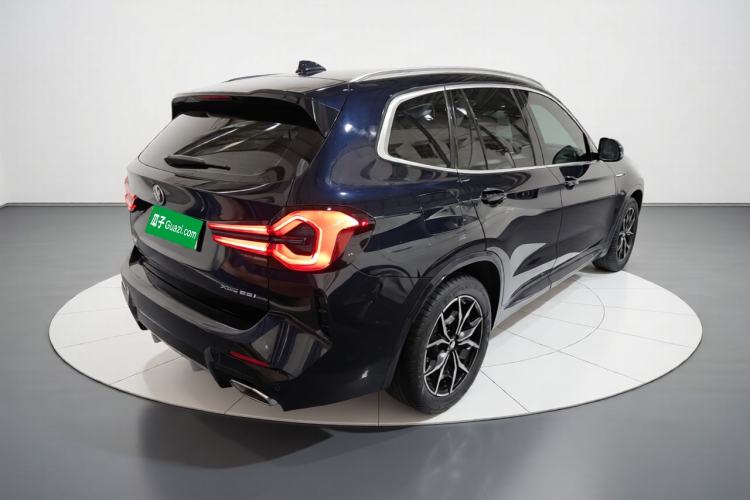 Used BMW X3 2022 Restyled xDrive25i M Sport Package Rear Right 45 Deg