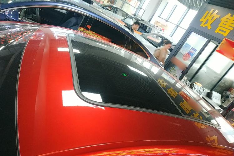 Used BYD Han 2020 EV Long-Range Luxury Model Roof