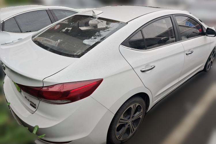 Used Hyundai Elantra (6th Generation / Lingdong) 2018 1.4T Dual-Clutch Xuan Dong · Dynamic Edition Rear Right 45 Deg