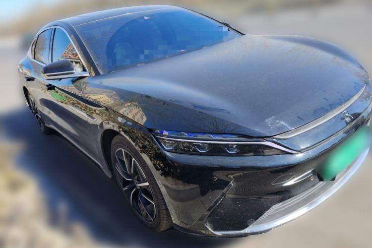 Used BYD Han 2020 EV Four-Wheel Drive High-Performance Flagship Model Front Right 45 Deg