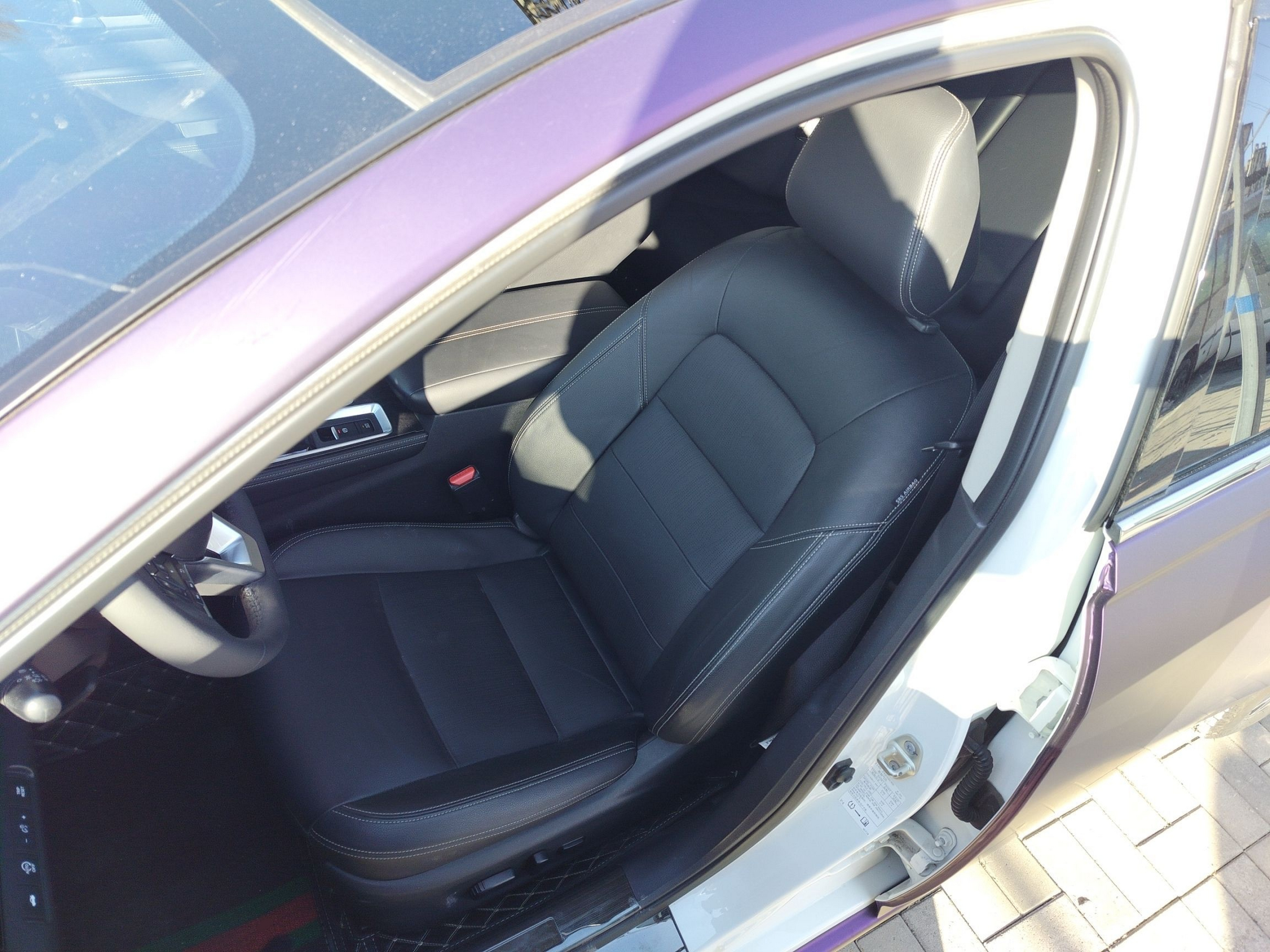 Avant de la voiture