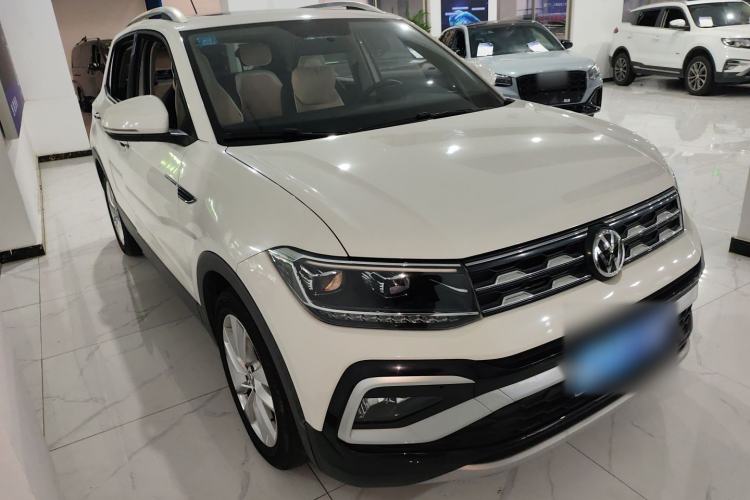 Used Volkswagen T-Cross 2019 280TSI DSG Comfort Edition Front Right 45 Deg