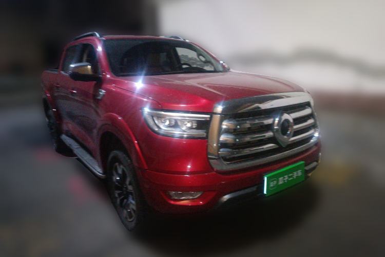 Used Great Wall Poer 2021 2.0T Global Version Automatic Gasoline 4x4 Sporty Standard-Box Trailer Edition GW4C20B Front Right 45 Deg