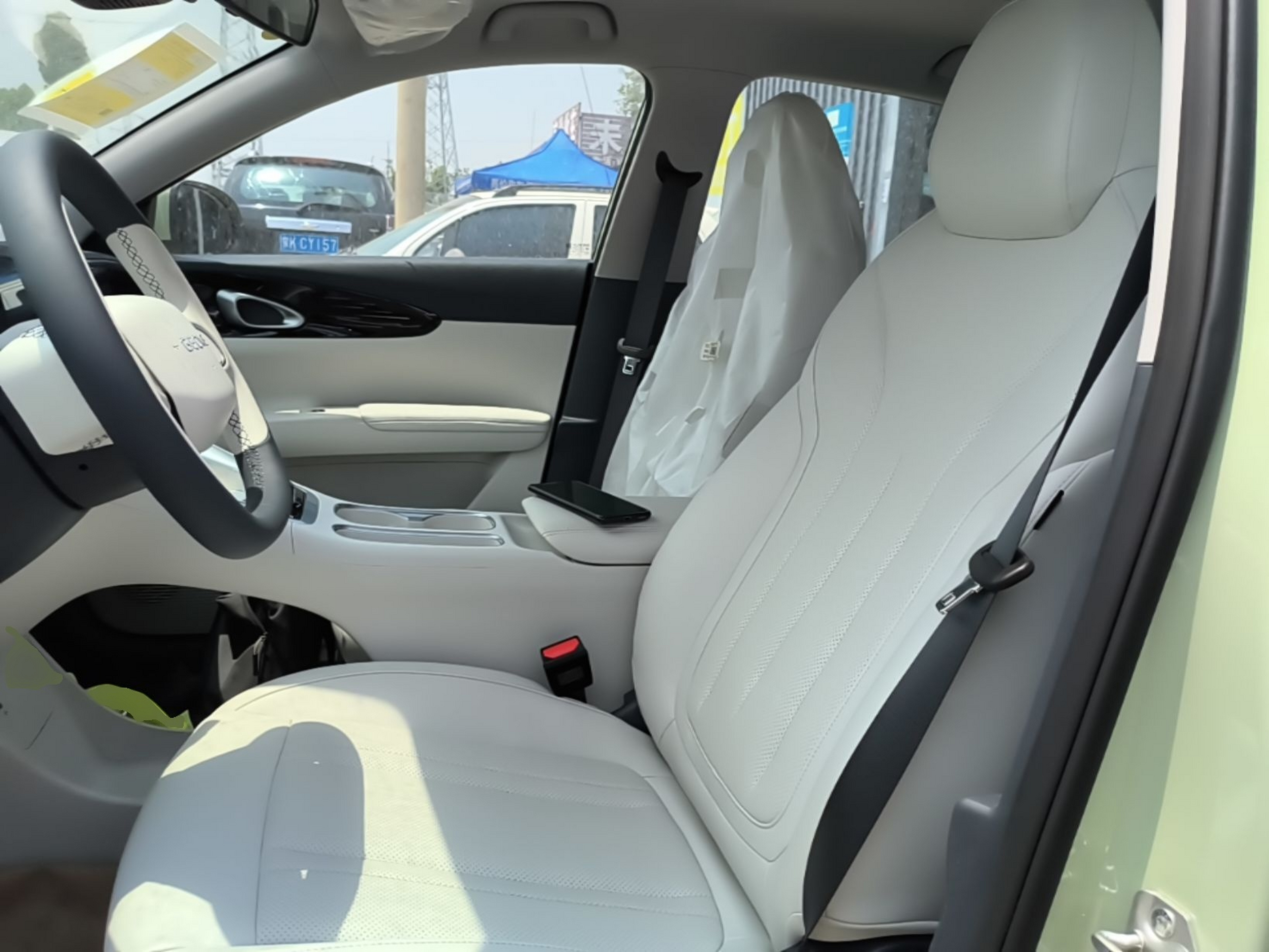 Avant de la voiture