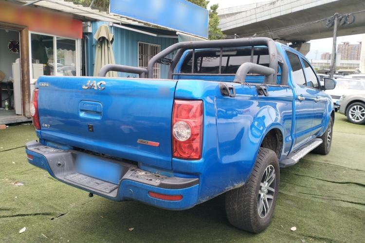 Used JAC Group T6 2020 2.0T Diesel 4x4 Elite Long Wheelbase China VI Standard HFC4DB2-2E Rear Right 45 Deg