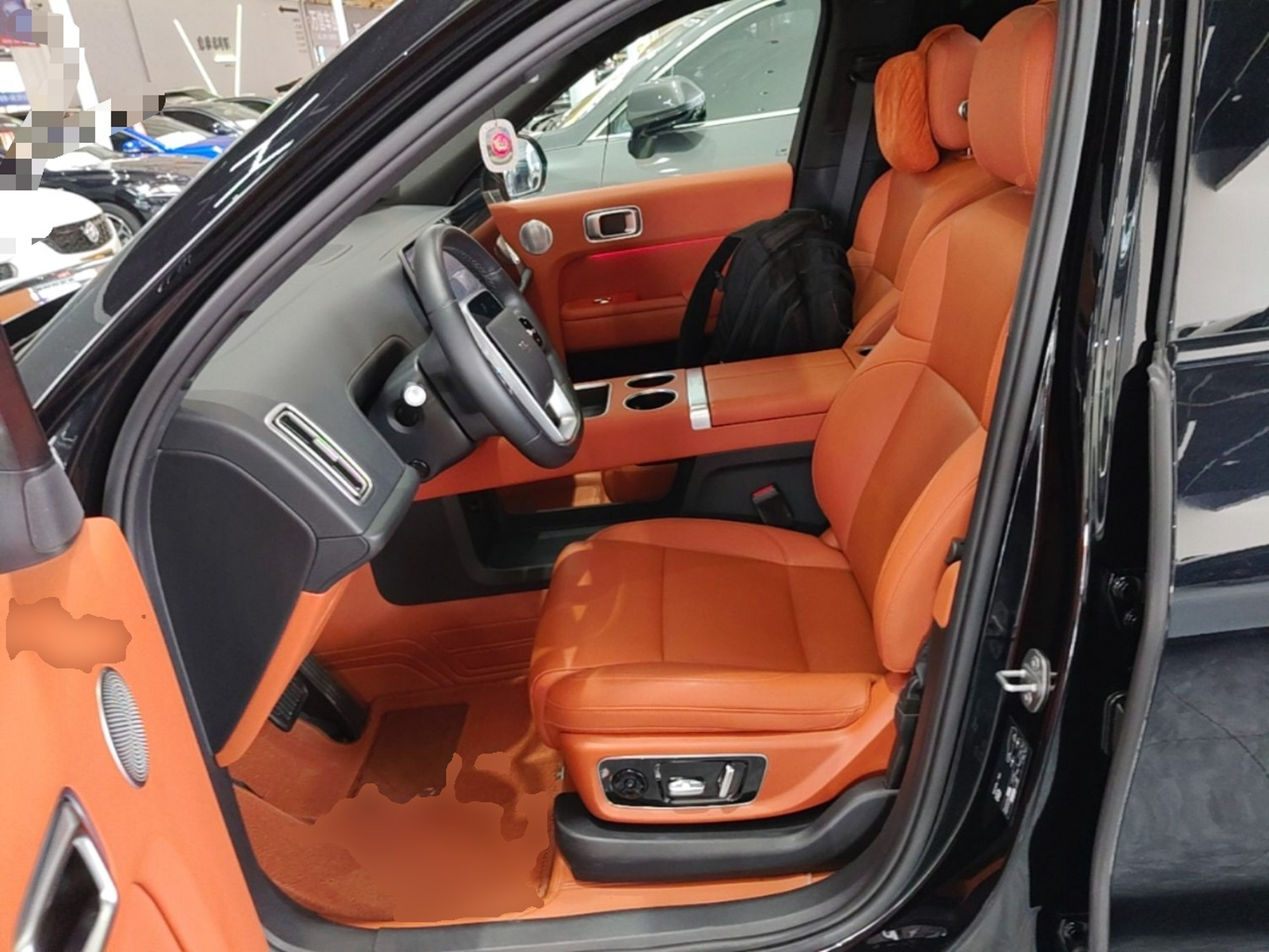 Avant de la voiture