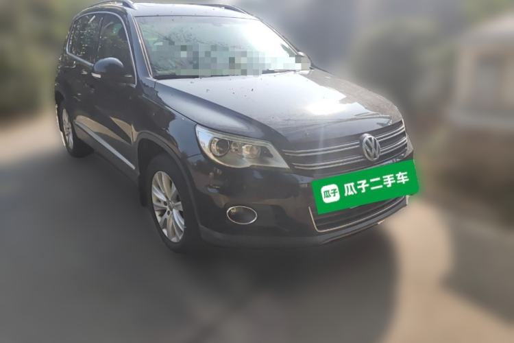 Used Volkswagen Tiguan 2010 2.0 TSI Automatic All-Wheel Drive Flagship Edition Front Right 45 Deg