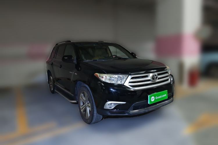 Used Toyota Highlander 2012 2.7L Two-Wheel Drive 7-Seater Luxury Edition Front Right 45 Deg