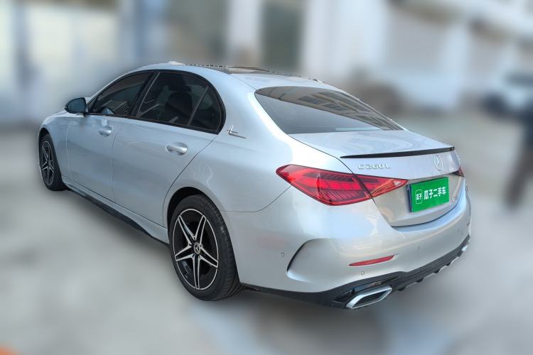 Used Mercedes-Benz C-Class 2023 C 260 L Bright Night Sports Edition Rear Left 45 Deg