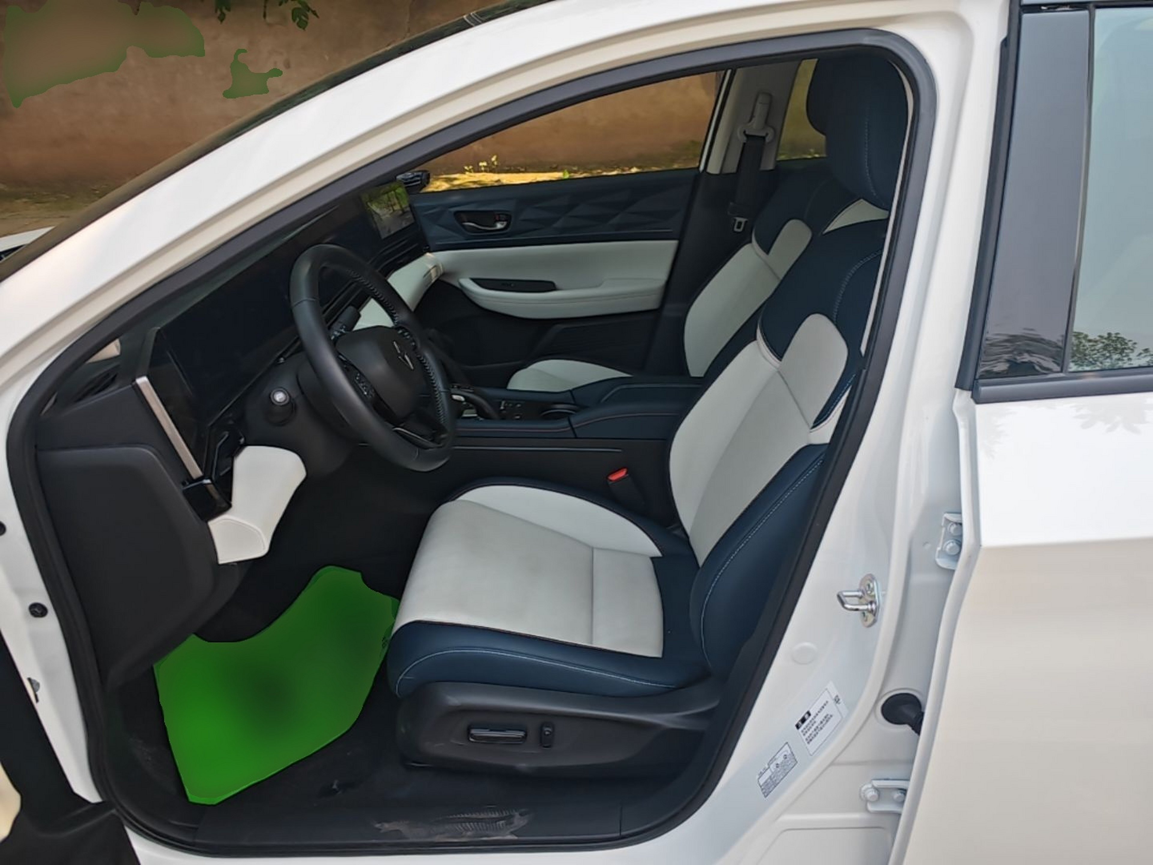 Avant de la voiture