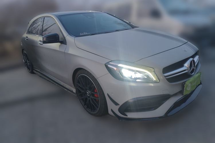 Used Mercedes-Benz A AMG 2017 Facelifted AMG A 45 4MATIC Front Right 45 Deg