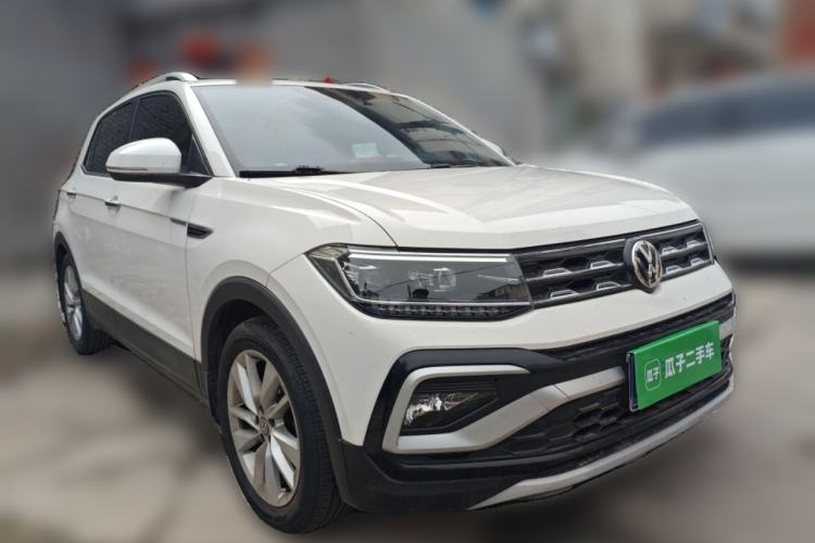 Used Volkswagen T-Cross 2019 280TSI DSG Comfort Edition Front Right 45 Deg