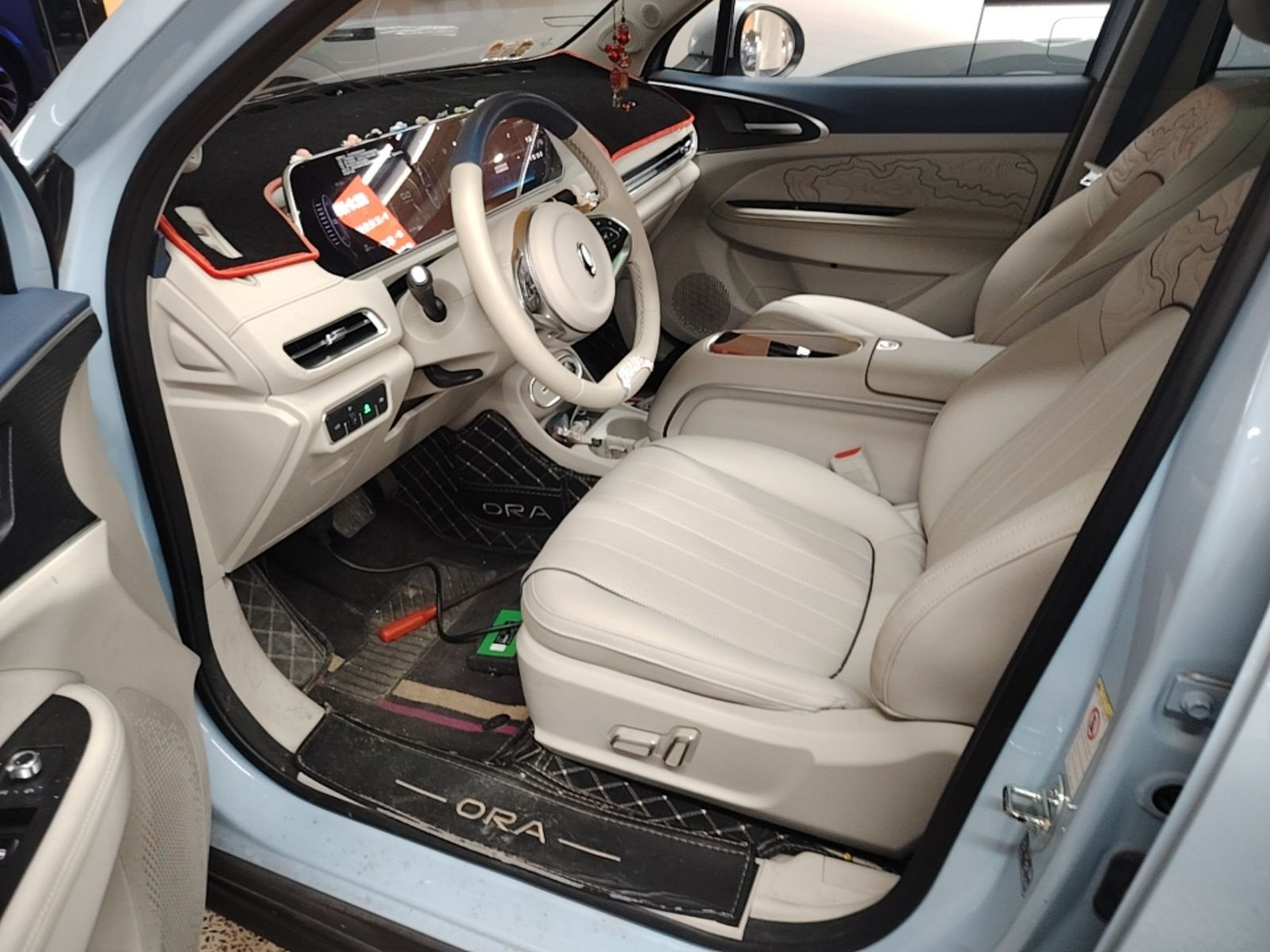 Avant de la voiture