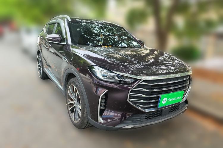 Used JETOUR X70 PLUS 2021 1.6T DCT StarPRO 7-seater Front Right 45 Deg