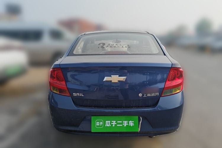 Used Chevrolet Sail 2013 Sedan 1.2L Manual Fashionable Happiness Edition Rear