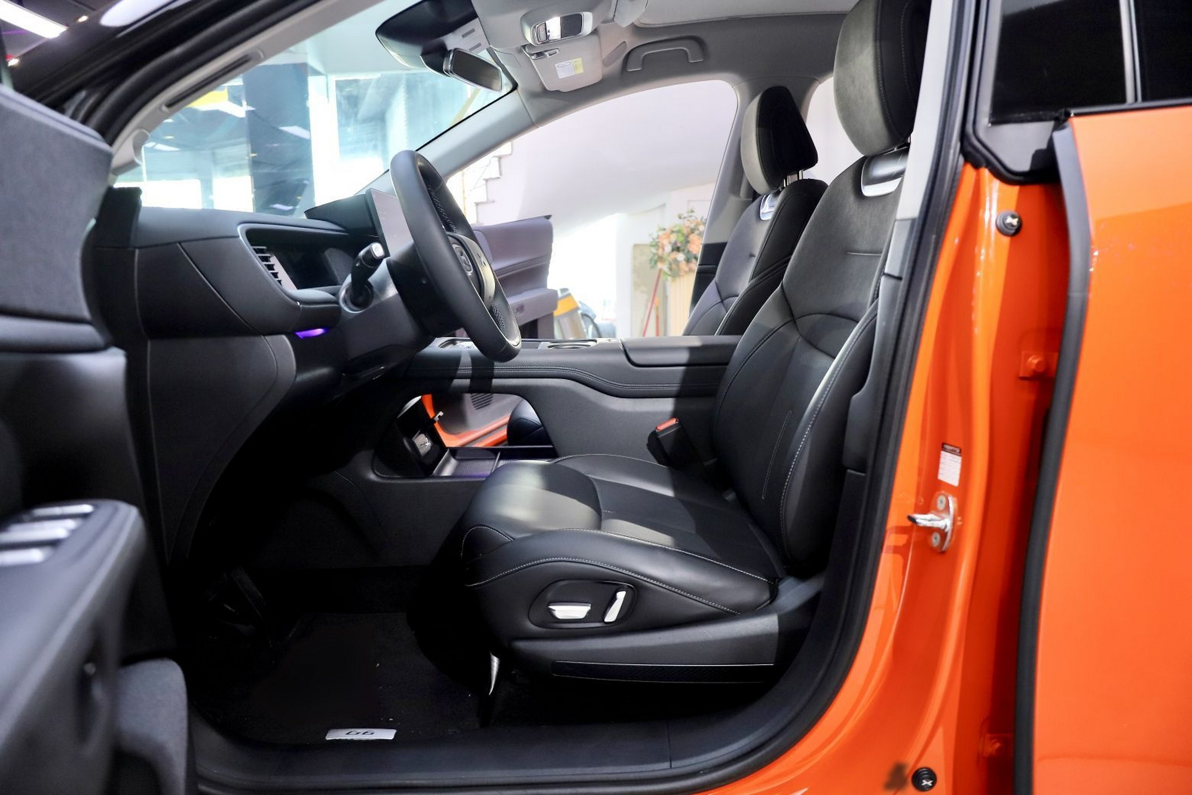 Avant de la voiture
