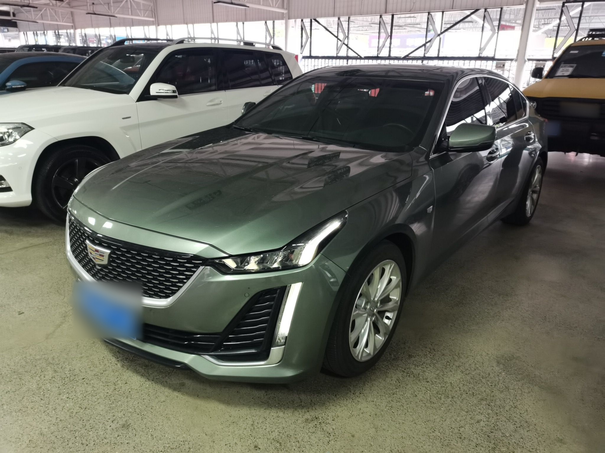 تحت مقدمة السيارة