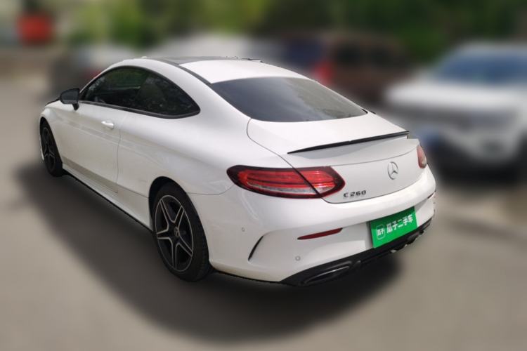 Used Mercedes-Benz C-Class 2023 C 260 Coupe Rear Left 45 Deg