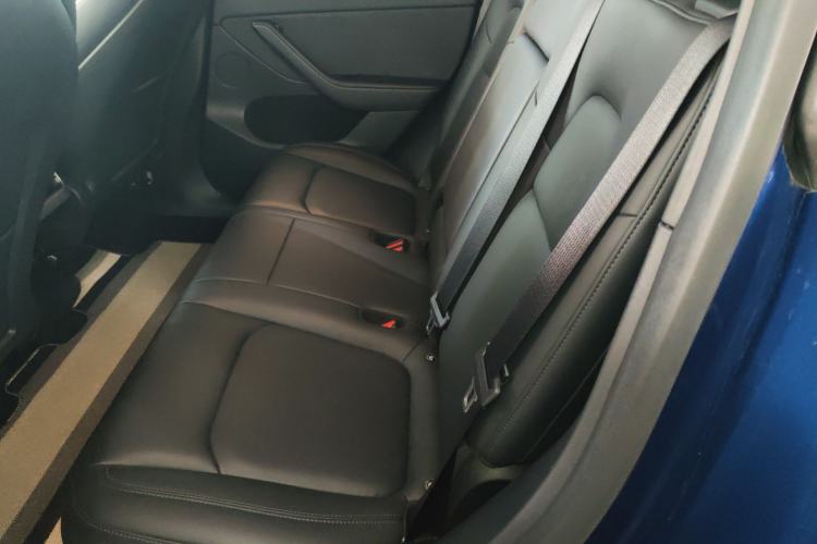 Used Tesla Model Y 2021 Long-Range All-Wheel-Drive Version Left Rear Seat