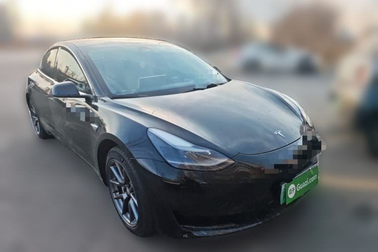 Used Tesla Model 3 2021 Standard Range Rear-Wheel Drive Upgraded Version 3D6 Front Right 45 Deg