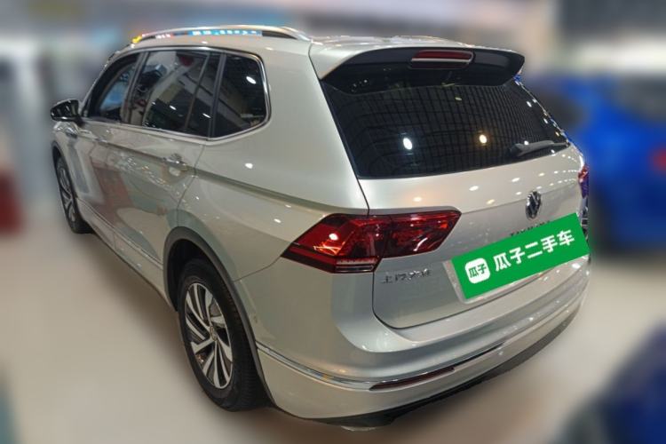 Used Volkswagen Tiguan L New Energy 2021 430 PHEV Plug-in Hybrid Flagship Edition Rear Left 45 Deg