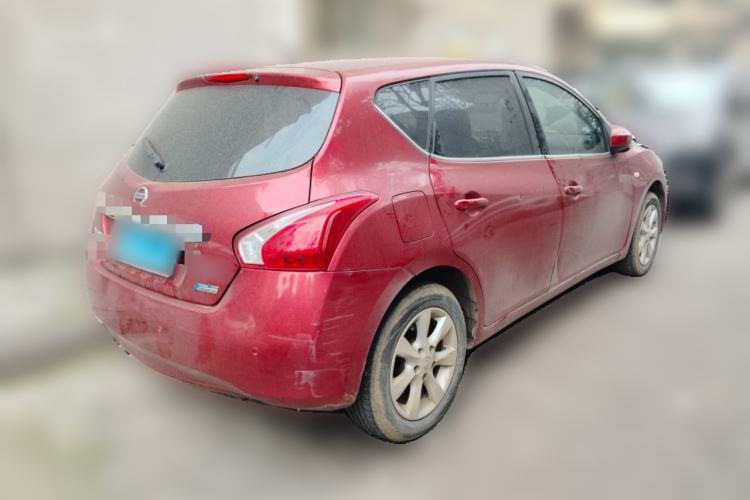 Used Nissan Tiida 2011 1.6L CVT Smart Version Rear Right 45 Deg