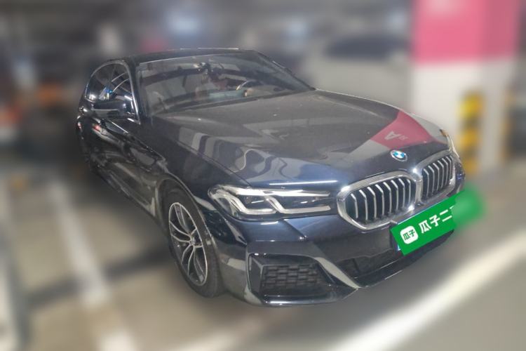 Used BMW 5 Series 2022 Restyled 525Li M Sport Package Front Right 45 Deg
