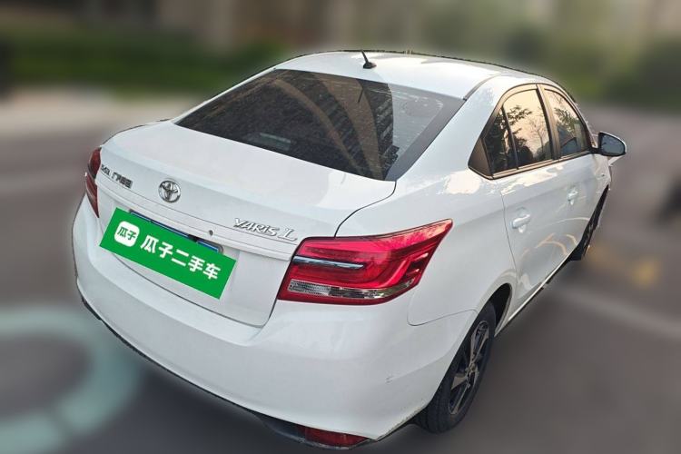 Used Toyota YARiS L Zhi Xiang 2019 1.5E CVT Dynamic Edition China VI compliant Rear Right 45 Deg