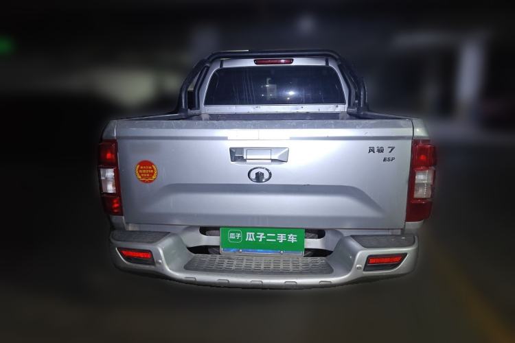 Used Great Wall Wingle 7 2019 2.0T Gasoline Two-Wheel Drive Elite Version China VI Standard Big Double Cabin GW4C20B