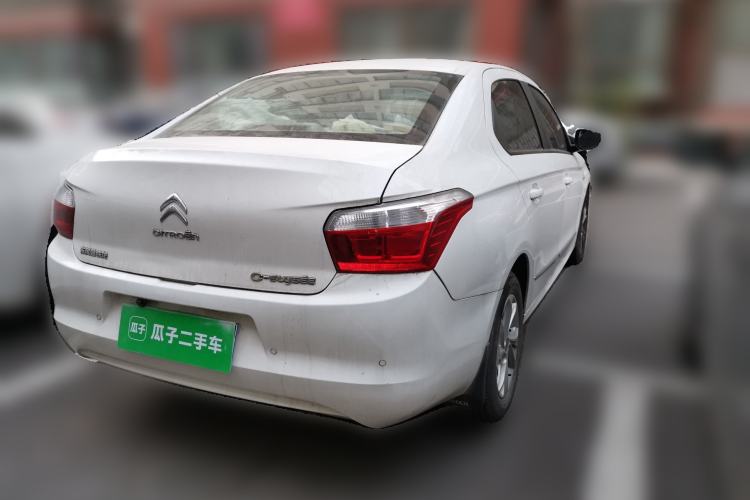 Used Citroen Elysee 2015 ZhiShang Edition 1.6L Automatic Comfort Version Rear Right 45 Deg