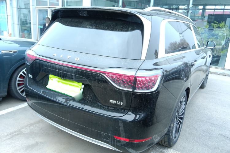 Used Hima AITO M9 2025 Extended-Range Max Version 52 kWh 6-Seater Edition Rear Right 45 Deg