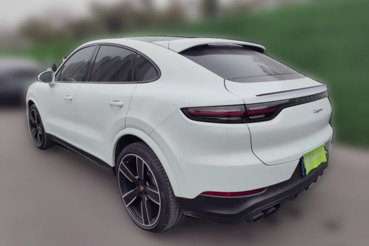 Used Porsche Cayenne 2023 Cayenne Coupé 3.0T Platinum Edition Rear Left 45 Deg