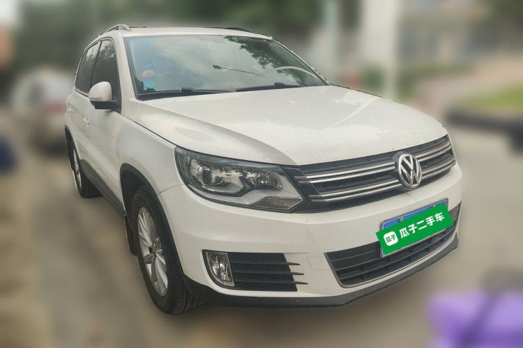Used Volkswagen Tiguan 2015 1.8TSI Automatic Two-Wheel Drive Comfort Edition Front Right 45 Deg